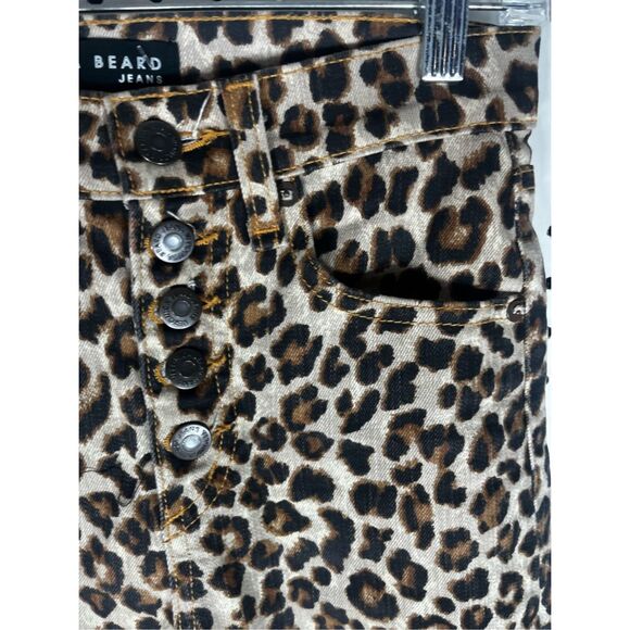 Veronica Beard leopard print jeans size 24 - Picture 7 of 11